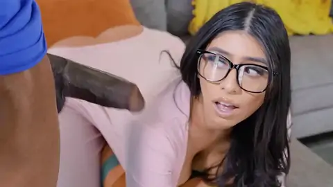 Japanese man is playing with a huge bum dark-hued doll